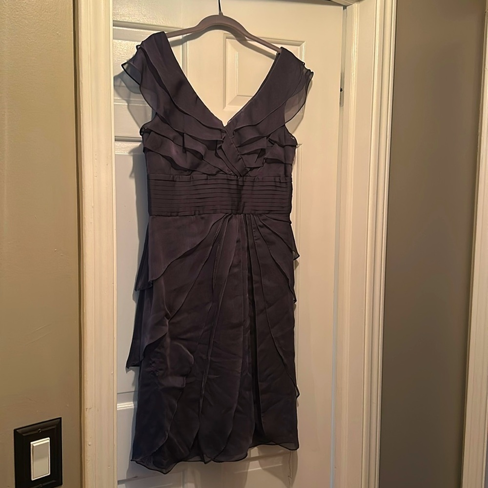 Knee length gray Adrianna Papell dress